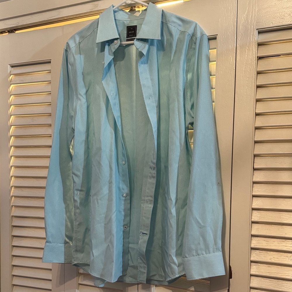 Gap Men's Light Blue Dress Shirt